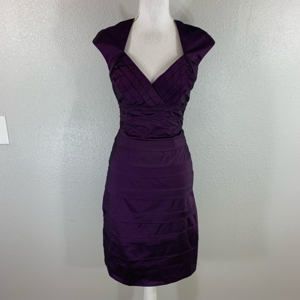 Purple Plum Cocktail Dress